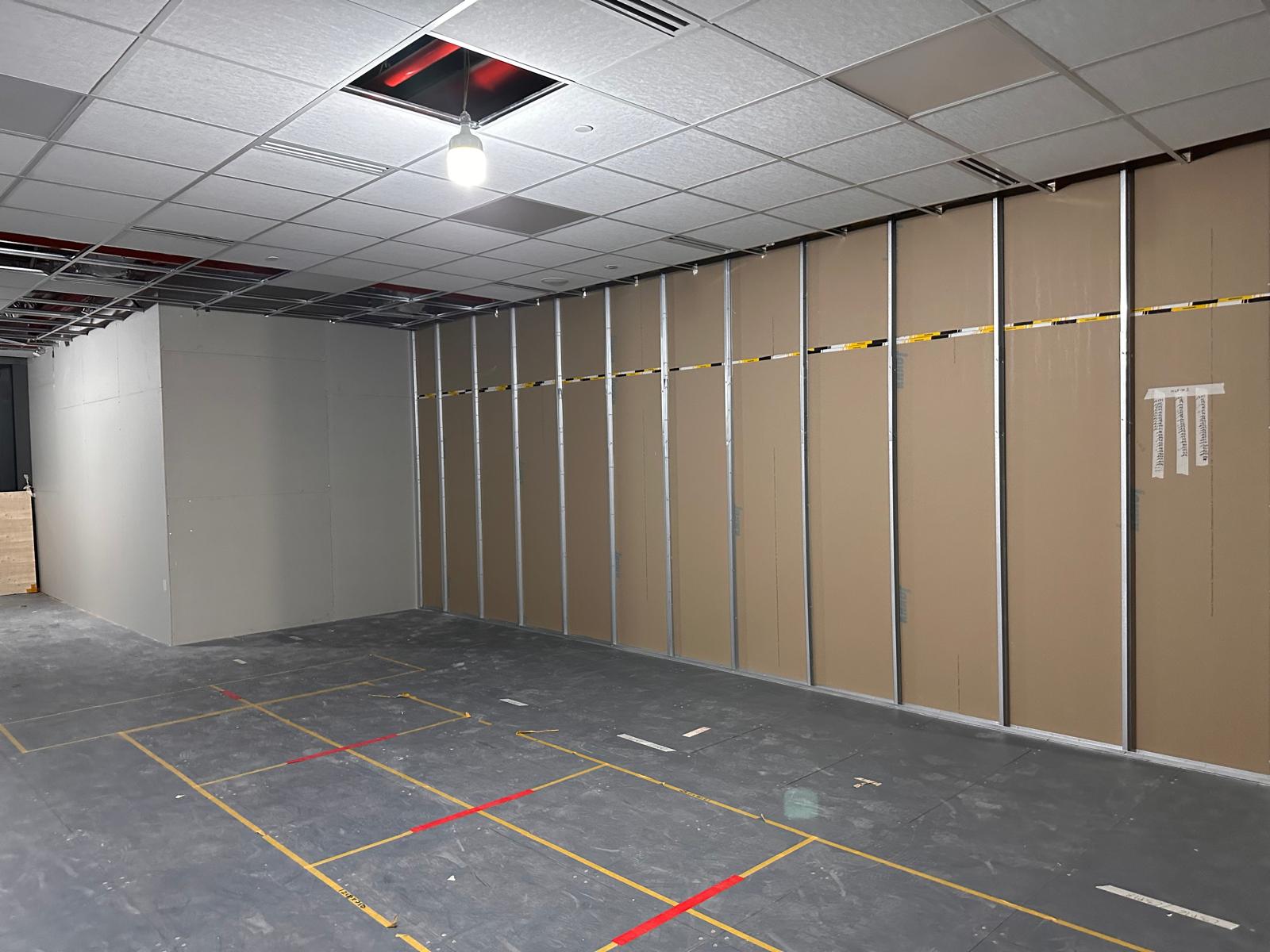 Drywall partition work 5