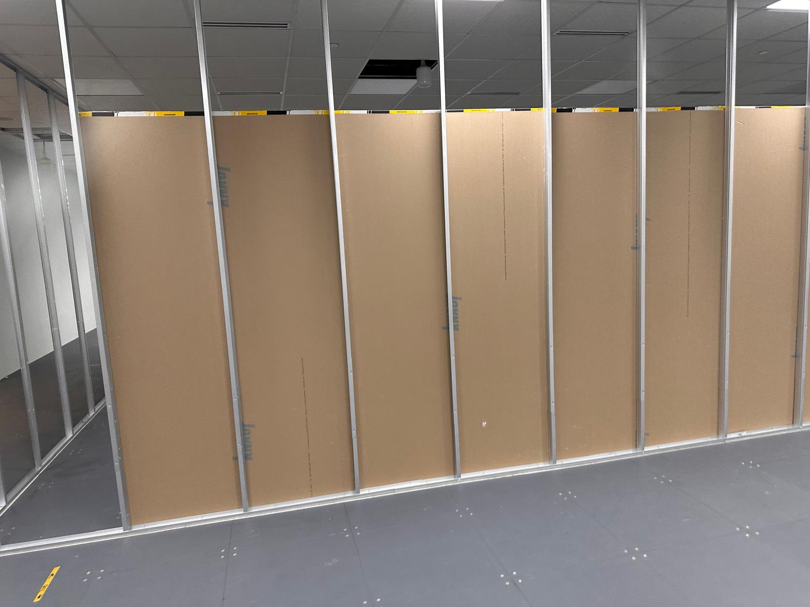 Drywall partition work 7