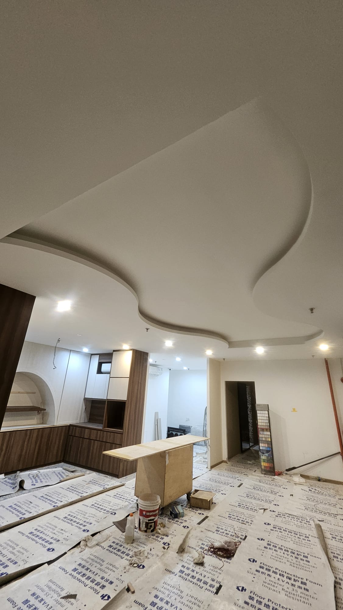 Ceiling work 1