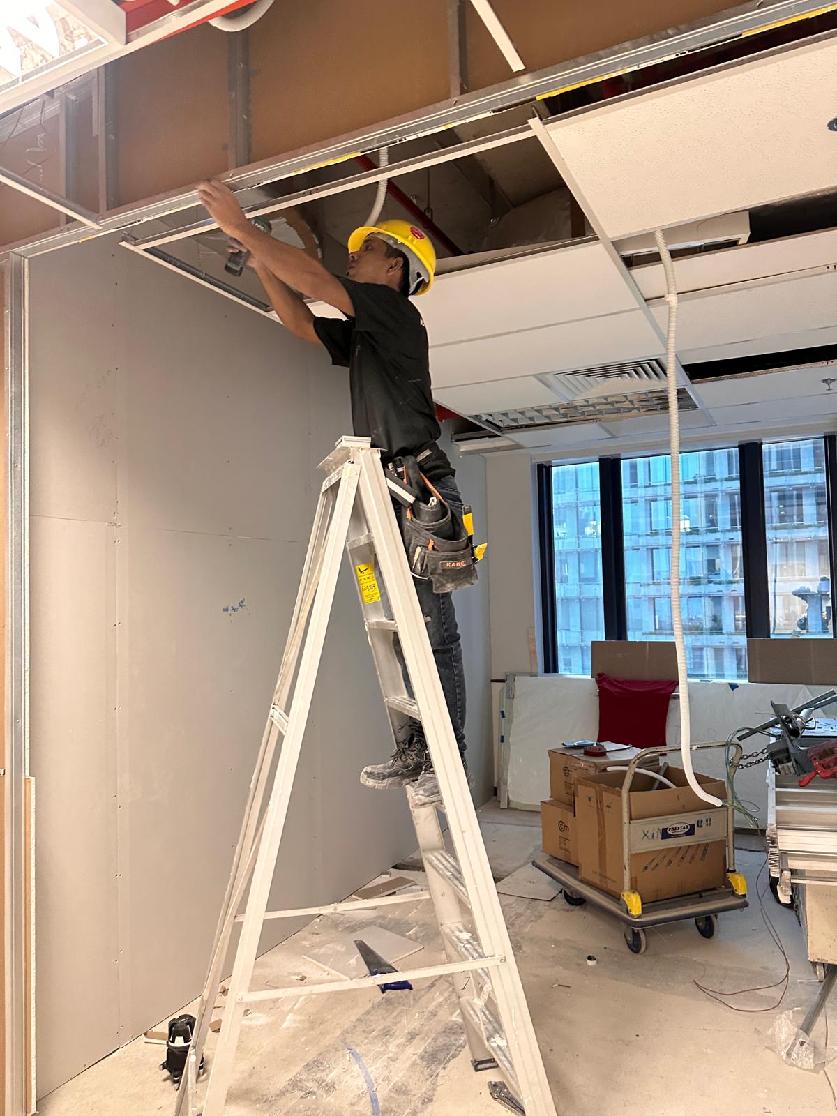 Ceiling work 2